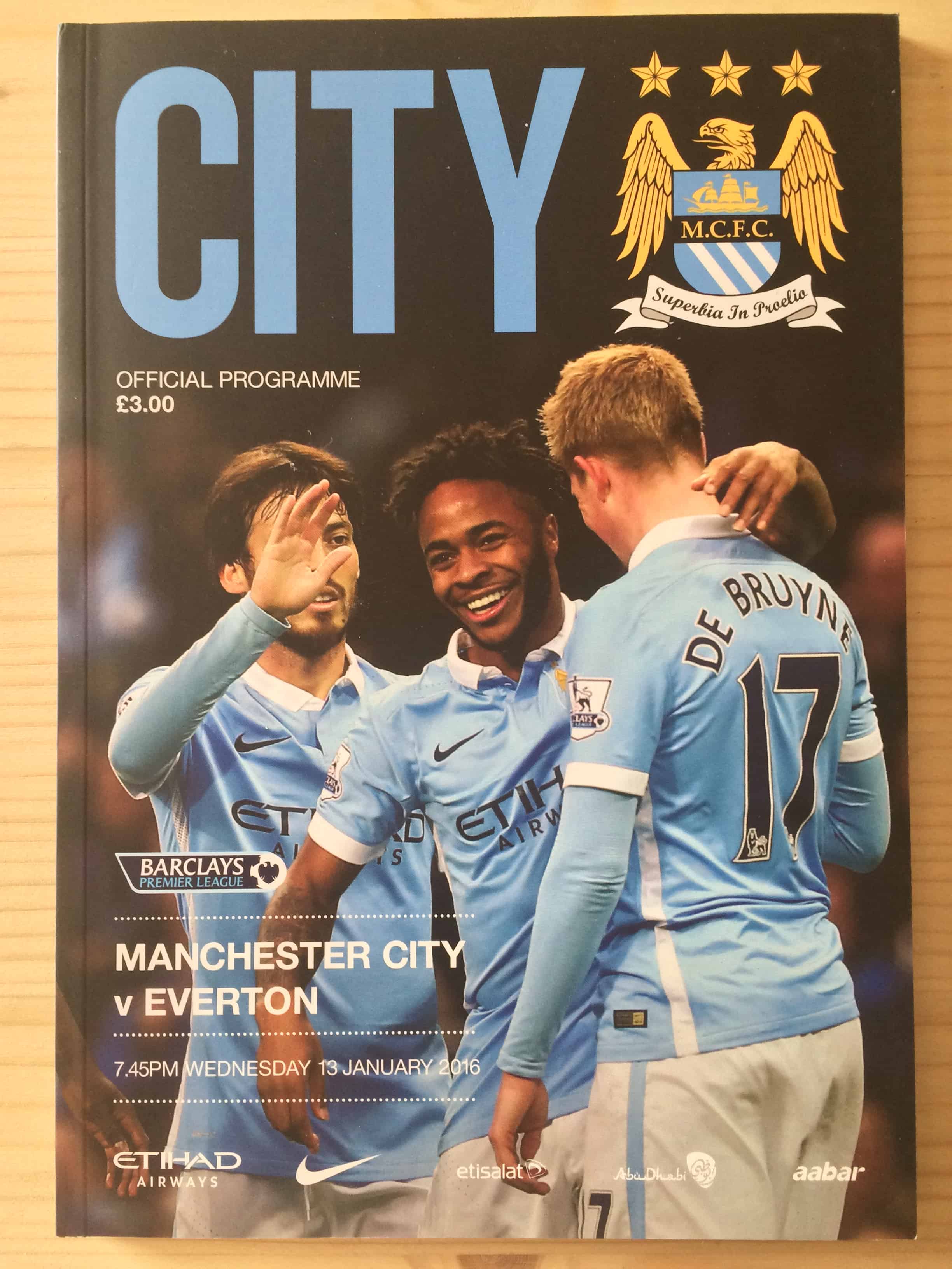 Manchester City FC v Everton FC